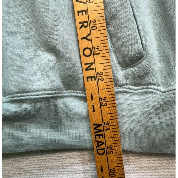 Ron Jon Surf Shop Womens Fleece Sweatshirt Size S Mint Green Pullover Mock Neck - Picture 6 of 11